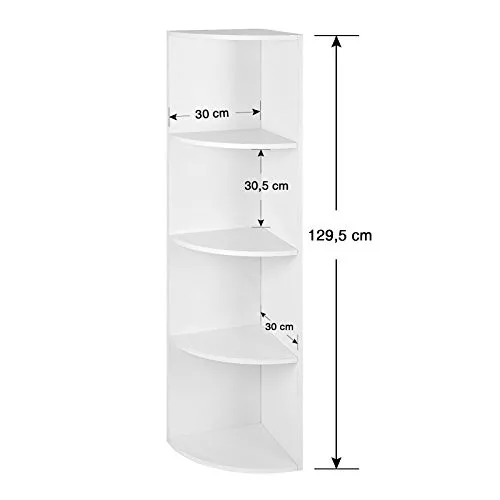 vasagle-raft-de-carti-raft-de-depozitare-alb-129x30x30cm