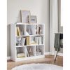 vasagle-raft-de-carti-raft-de-depozitare-alb-97x30x100cm