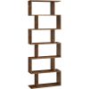vasagle-raft-de-depozitare-maro-rustic-190x70x24cm