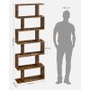 vasagle-raft-de-depozitare-maro-rustic-190x70x24cm