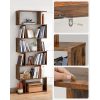vasagle-raft-de-depozitare-maro-rustic-190x70x24cm