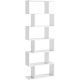 vasagle-raft-de-carti-raft-de-depozitare-alb-190x70x24cm