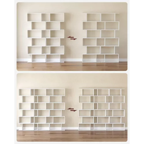 vasagle-raft-de-carti-raft-de-depozitare-alb-190x70x24cm