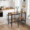 vasagle-scaune-de-bar-2-buc-scaun-de-bucatarie-dreptunghiular-inalt-maro-rustic