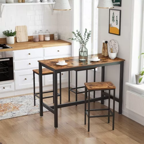 vasagle-scaune-de-bar-2-buc-scaun-de-bucatarie-dreptunghiular-inalt-maro-rustic