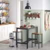 vasagle-scaune-de-bar-2-buc-scaun-de-bucatarie-dreptunghiular-inalt-maro-rustic