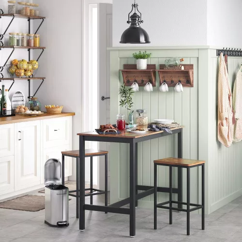 vasagle-scaune-de-bar-2-buc-scaun-de-bucatarie-dreptunghiular-inalt-maro-rustic
