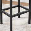 vasagle-scaune-de-bar-2-buc-scaun-de-bucatarie-dreptunghiular-inalt-maro-rustic