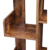 vasagle-raft-de-depozitare-maro-rustic-86x25x140cm