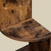 vasagle-raft-de-colt-in-zigzag-cu-5-niveluri-maro-rustic-20x20x127cm