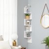 vasagle-raft-de-colt-in-zigzag-cu-5-niveluri-alb-20x20x127cm