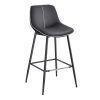 vasagle-scaune-de-bar-2-buc-spatar-ergonomic-piele-ecologica-picioare-metalice-negru-1