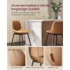 vasagle-scaune-de-bar-2-buc-spatar-ergonomic-piele-ecologica-picioare-metalice-maro-1