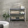 songmics-raft-depozitare-pantofi3-niveluri-alb-si-gri-70x26x55cm