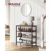 vasagle-raft-pentru-pantofi-4-niveluri-cu-rafturi-reglabile-din-plasa-maro-rustic