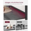 vasagle-raft-pentru-pantofi-4-niveluri-cu-rafturi-reglabile-din-plasa-maro-rustic
