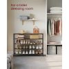 vasagle-raft-pentru-pantofi-5-niveluri-cu-4-rafturi-textile-si-depozitare-geanta