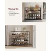 vasagle-raft-pentru-pantofi-5-niveluri-cu-4-rafturi-textile-si-depozitare-geanta
