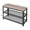vasagle-bancheta-depozitare-pantofi-cu-doua-niveluri-de-depozitare-gri-73x30x45cm