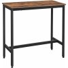 vasagle-masa-de-bar-de-bucatarie-maro-rustic-100x40x90cm