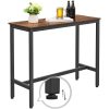 vasagle-masa-de-bar-de-bucatarie-maro-rustic-100x40x90cm