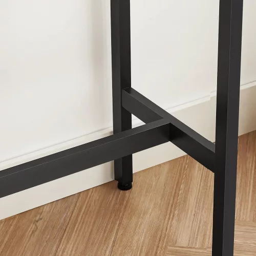 vasagle-masa-de-bar-de-bucatarie-gri-100x40x90cm