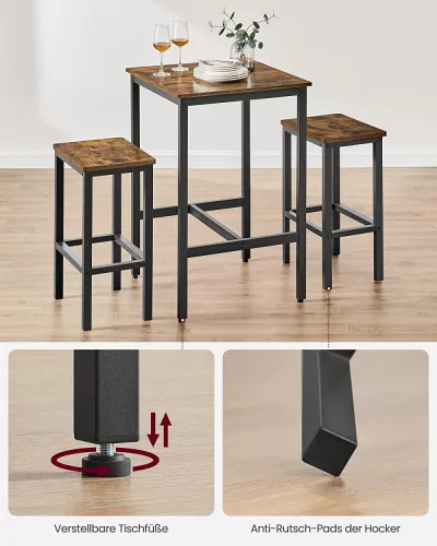 vasagle-set-masa-de-bar-cu-doua-scaune-maro-rustic-60x60x90cm