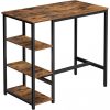 vasagle-blat-de-bar-de-bucatarie-cu-rafturi-maro-rustic-110x60x100cm