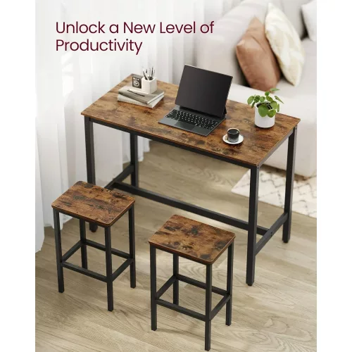 vasagle-set-masa-de-bar-cu-doua-scaune-maro-rustic-120x60x90cm40x30x65cm