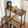 vasagle-set-masa-de-bar-cu-doua-scaune-maro-rustic-100x40x90cm30x40x65cm