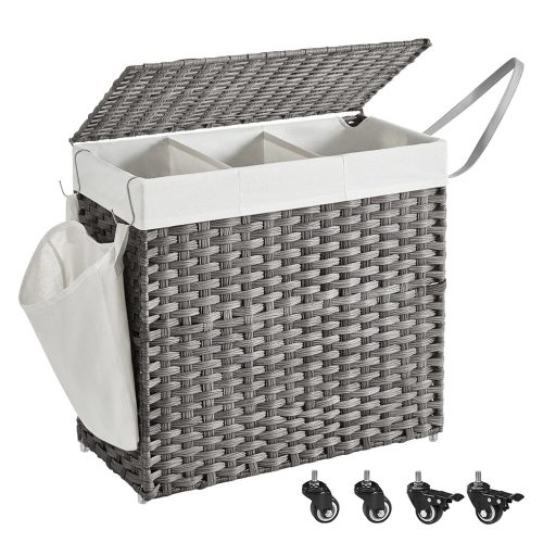 songmics-cos-de-rufe-din-rattan-tesut-manual-cu-3-compartimente-140l-gri