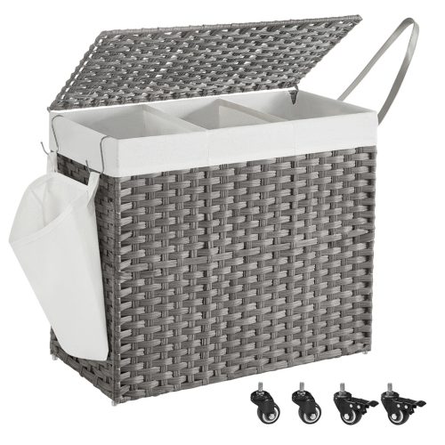 songmics-cos-de-rufe-tesut-manual-in-stil-rattan-cu-3-compartimente-160l-gri