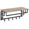 vasagle-cuier-haine-cu-umerase-si-raft-greige-66x30x27cm