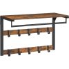 vasagle-cuier-haine-cu-umerase-si-raft-maro-rustic-65x30x42cm