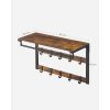 vasagle-cuier-haine-cu-umerase-si-raft-maro-rustic-65x30x42cm