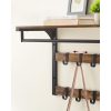 vasagle-cuier-haine-cu-umerase-si-raft-maro-rustic-65x30x42cm