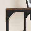 vasagle-cuier-haine-cu-8-carlige-si-rafturi-detasabile-negru-maro-rustic