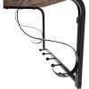 vasagle-raft-de-perete-cu-carlige-maro-rustic-60x30x31cm