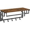 vasagle-raft-de-perete-cu-carlige-maro-rustic-66x30x27cm