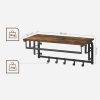 vasagle-raft-de-perete-cu-carlige-maro-rustic-66x30x27cm