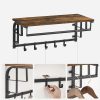 vasagle-raft-de-perete-cu-carlige-maro-rustic-66x30x27cm