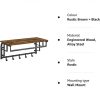 vasagle-raft-de-perete-cu-carlige-maro-rustic-66x30x27cm