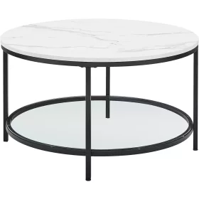 vasagle-masuta-de-cafea-rotunda-alba-80x80x45cm