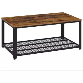 vasagle-masuta-de-cafea-cu-suport-pentru-ziare-maro-rustic-106x60x45cm