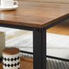 vasagle-masuta-de-cafea-cu-suport-pentru-ziare-maro-rustic-106x60x45cm
