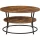 vasagle-masuta-de-cafea-rotunda-maro-rustic-80x80x45cm