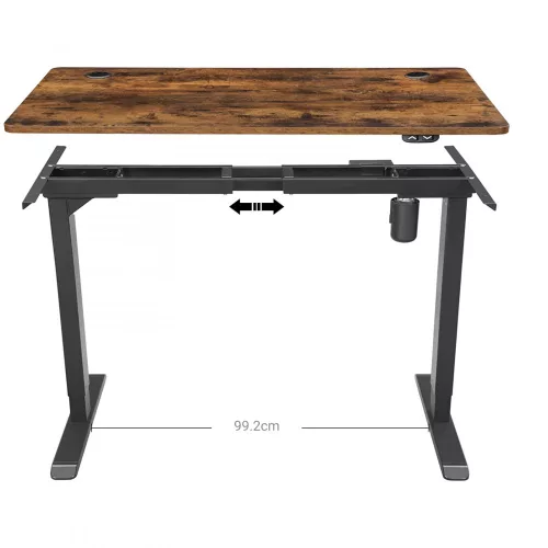 songmics-blat-masa-de-birou-pentru-cadru-electric-maro-rustic-120x60x1cm