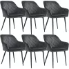 songmics-6-scaune-de-sufragerie-cu-cotiere-spatar-inalt-husa-din-catifea-gri-62x60x85cm