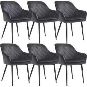 songmics-6-scaune-de-sufragerie-cu-cotiere-spatar-inalt-husa-din-catifea-gri-62x60x85cm