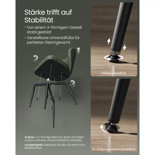 vasagle-scaun-de-bucatarie-echo-scaun-de-bucatarie-cu-spatar-cu-piele-artificiala-verde